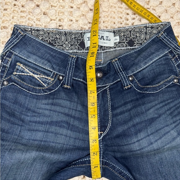Ariat REAL Women's Blue Jeans.             #9 - Picture 6 of 14